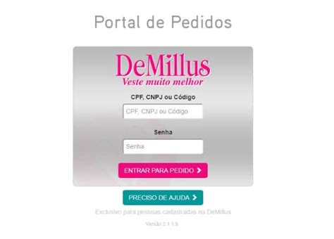 demillus pedido revendedora|Demillus Pedido – Acompanhe seus pedidos e não se。